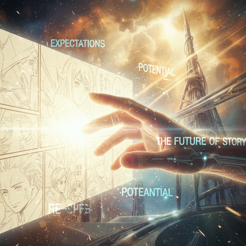 未完結マンガの未来と読者の期待に関する説明画像