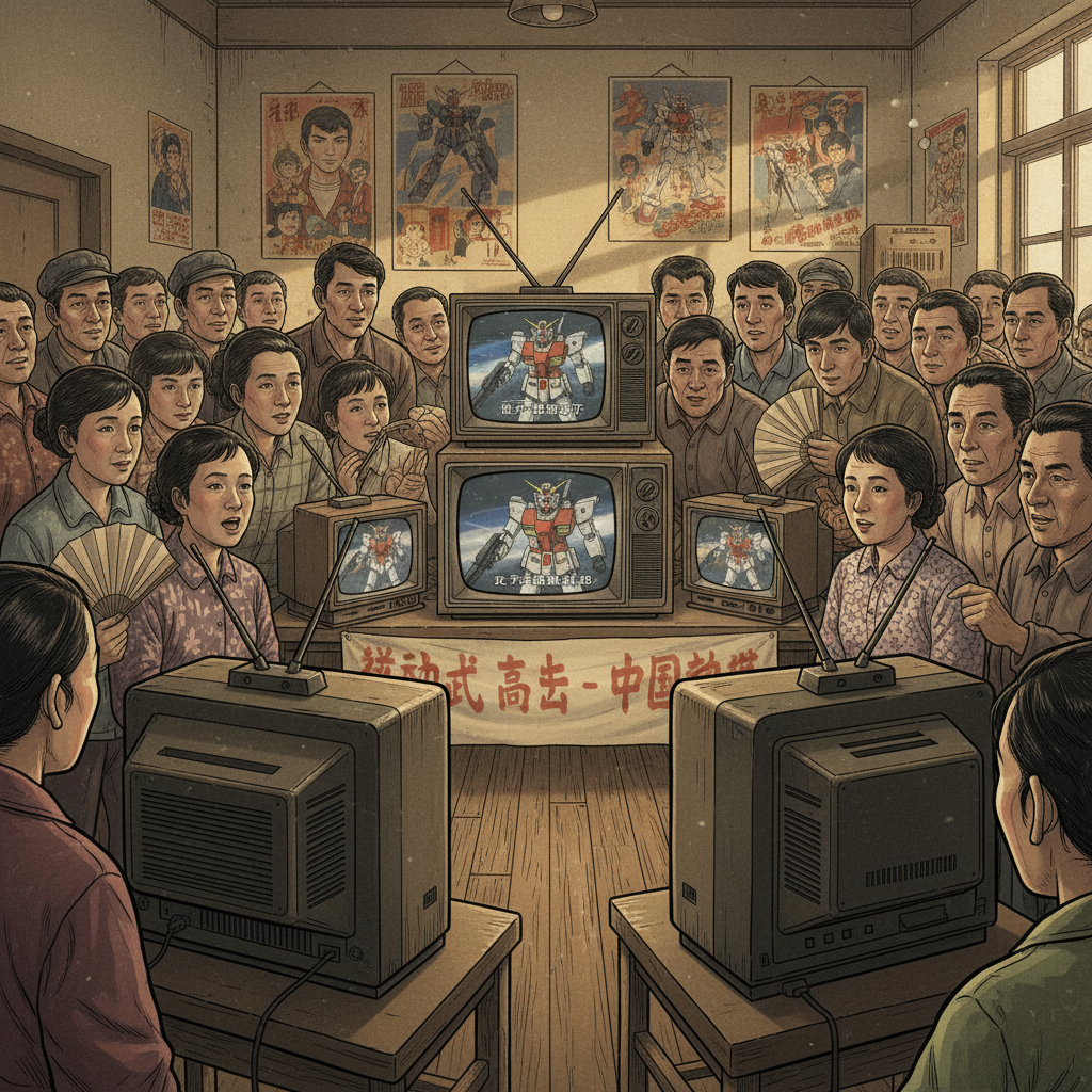 ガンダムIPの中国市場進出の歴史と背景の解説図 - ガンダムIPの中国市場拡大と戦略分析