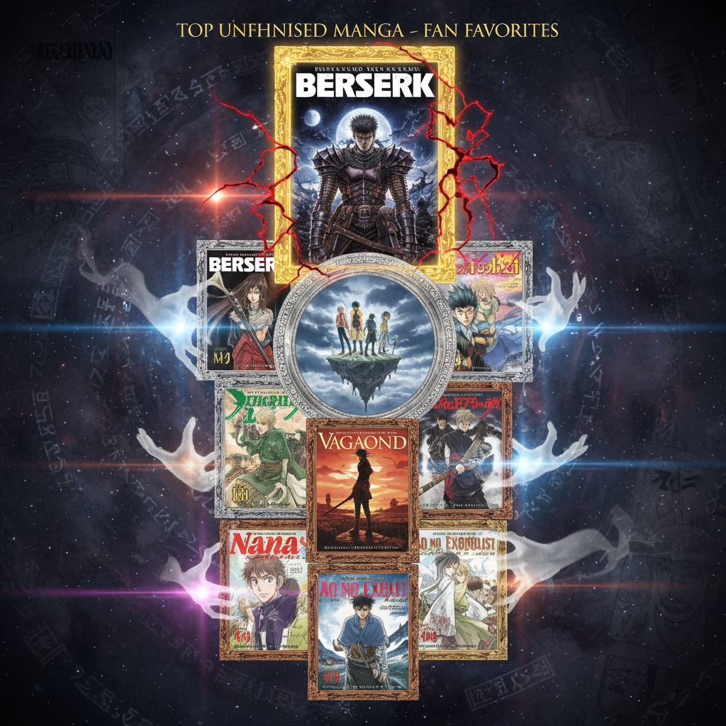 続きが気になる未完結マンガの代表的作品に関する説明画像